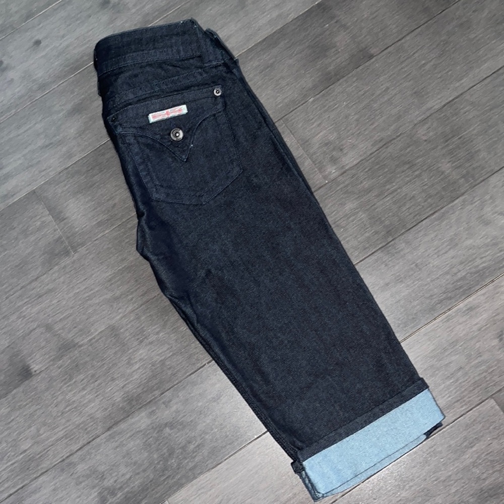 Hudson Jean crop/long short. Size 26